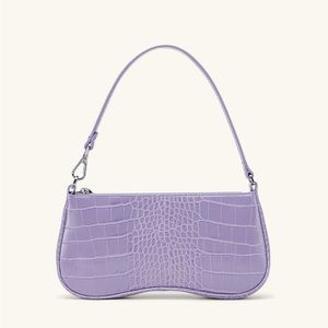 JWPEI shoulder handbag - purple croc